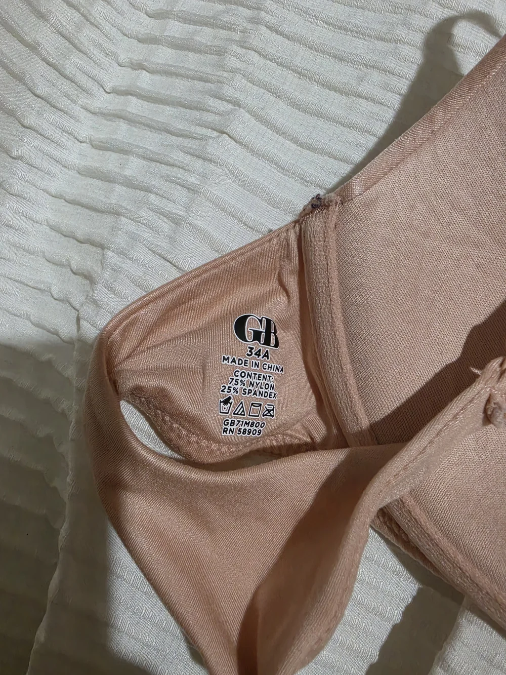 Gianni Bini Pink and Brown Wireless Everyday Bras 34A